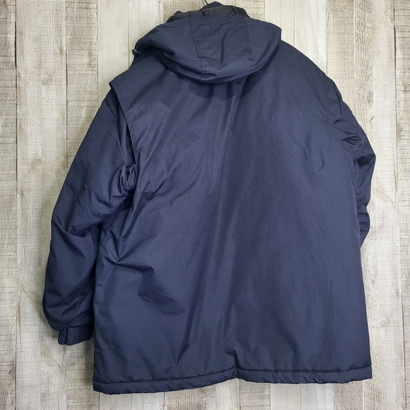 Red Kap Amtrak Train Winter Coat. Size Large. Style# JP70NV. - Picture 8 of 12